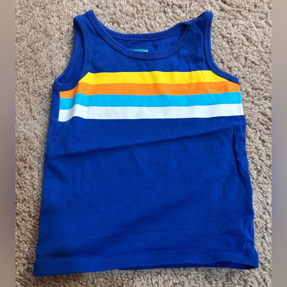 Garanimals Blue and Yellow Tank Top